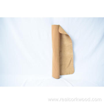 Non-slip cork yoga mat natural rubber